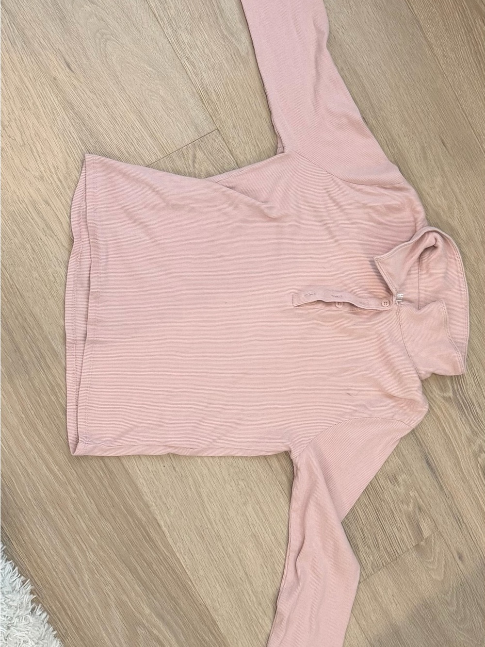 hollister long sleeve polo